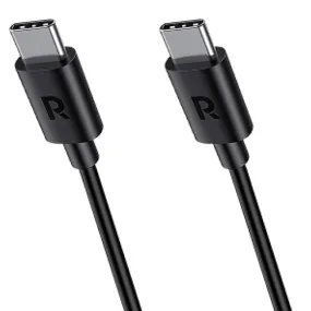 RAVPOWER Type-C To Type-C Charging Cable 1M (3.3ft) - CB058