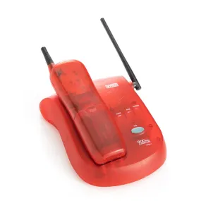 Red Translucent VTech Cordless Phone