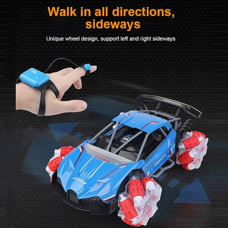 Remote Control Watch Sensor Stunt Car