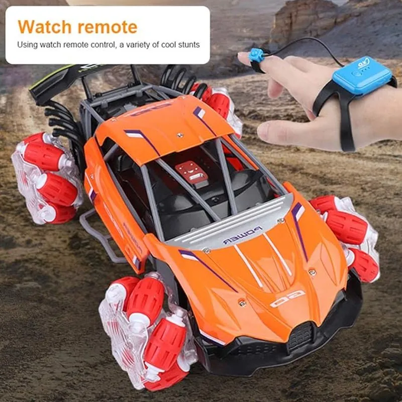 Remote Control Watch Sensor Stunt Car