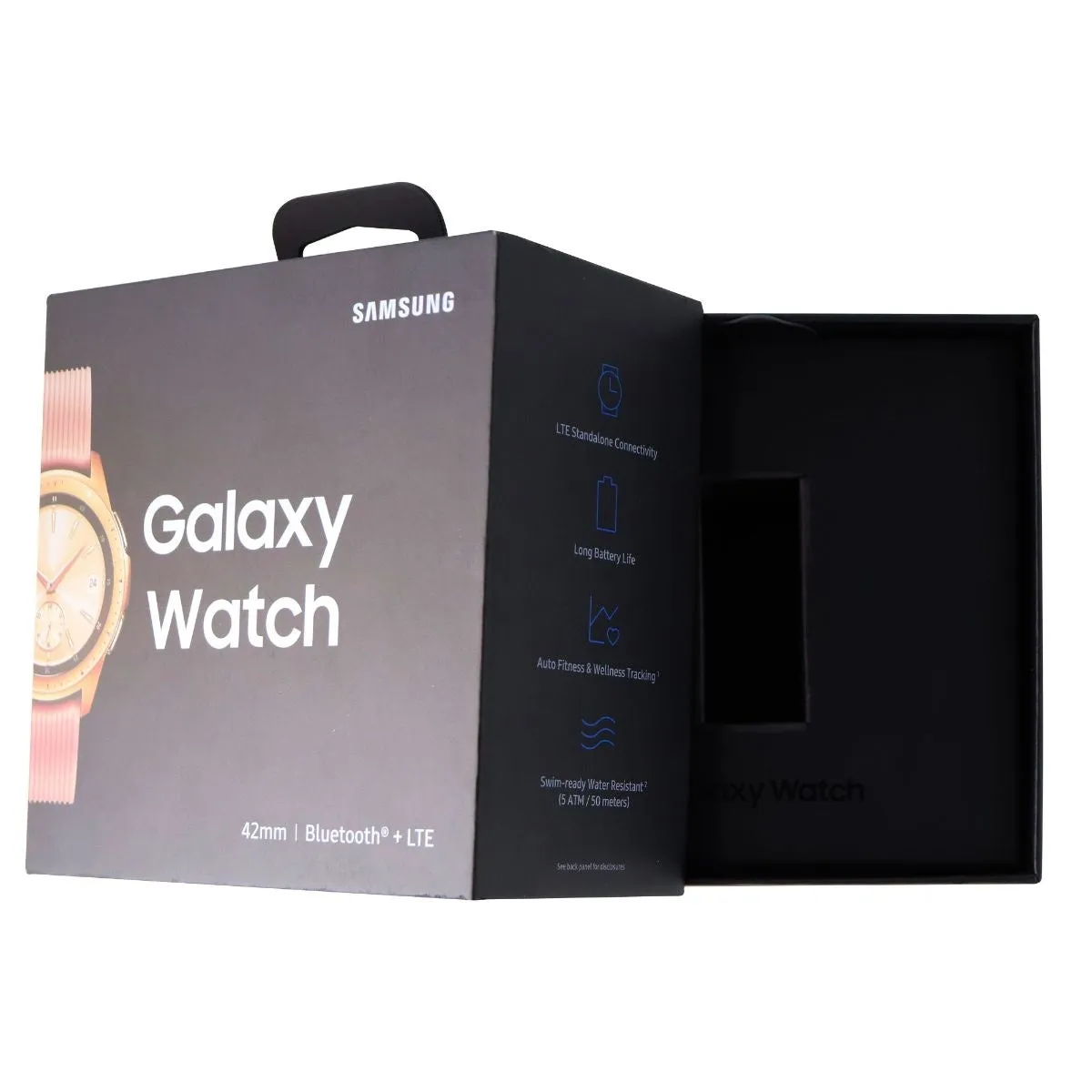 RETAIL BOX - Samsung Galaxy Watch - 42mm / Gold - NO DEVICE