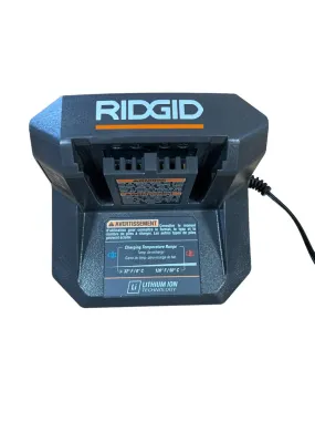 RIDGID 18-Volt Lithium-Ion Charger - Factory Reconditioned