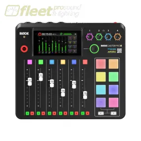 RodeCaster Pro II Integrated Audio Production Studio