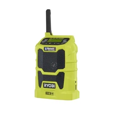 Ryobi One  18V Bluetooth Radio Hyper Green - Skin Only