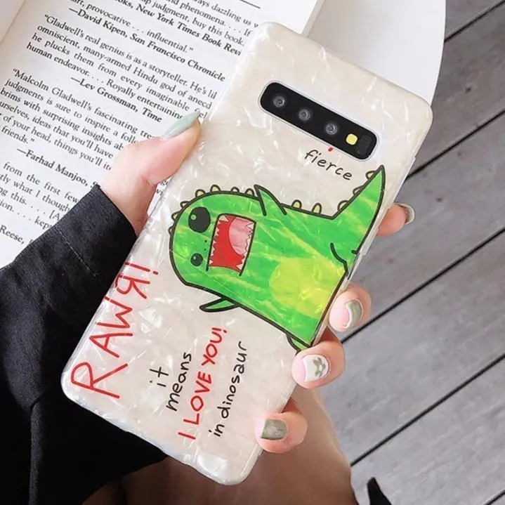 Shimmering Rawr Samsung Case