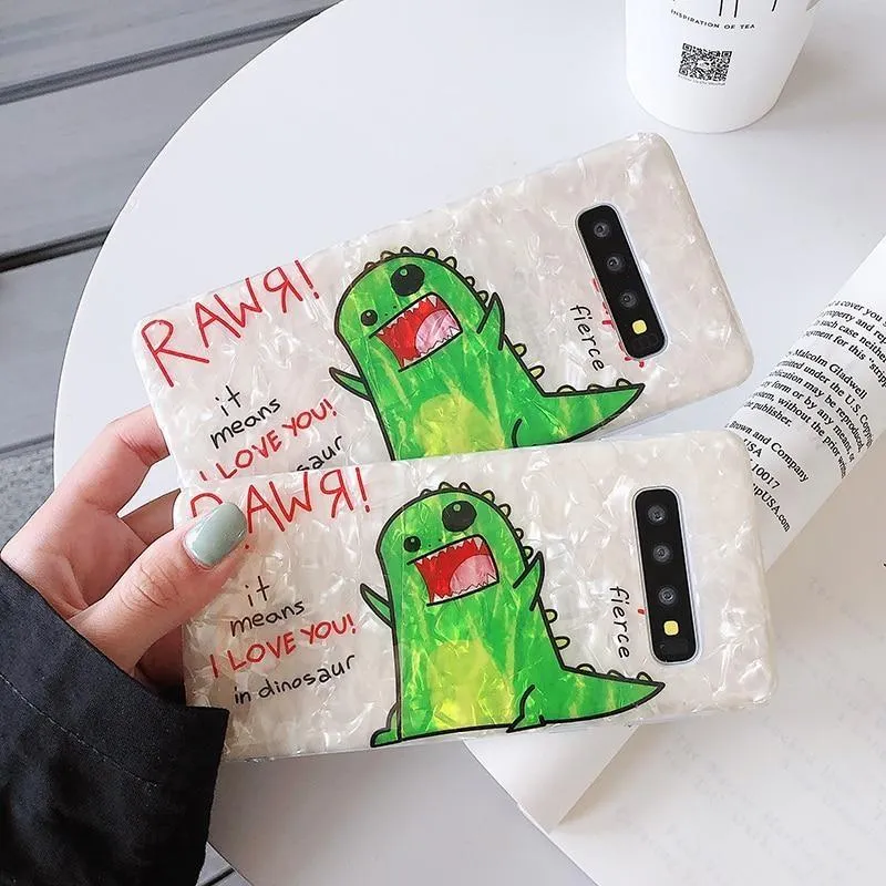 Shimmering Rawr Samsung Case