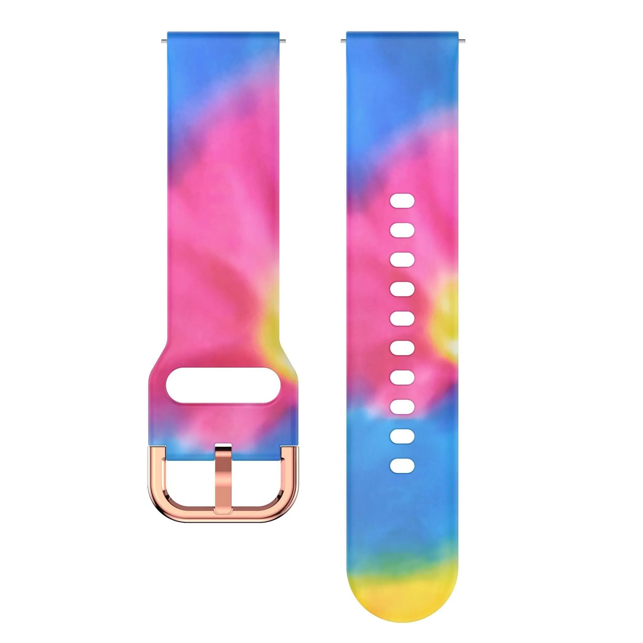 Silicone Pattern Watch Straps compatible with the Fossil 18mm Range