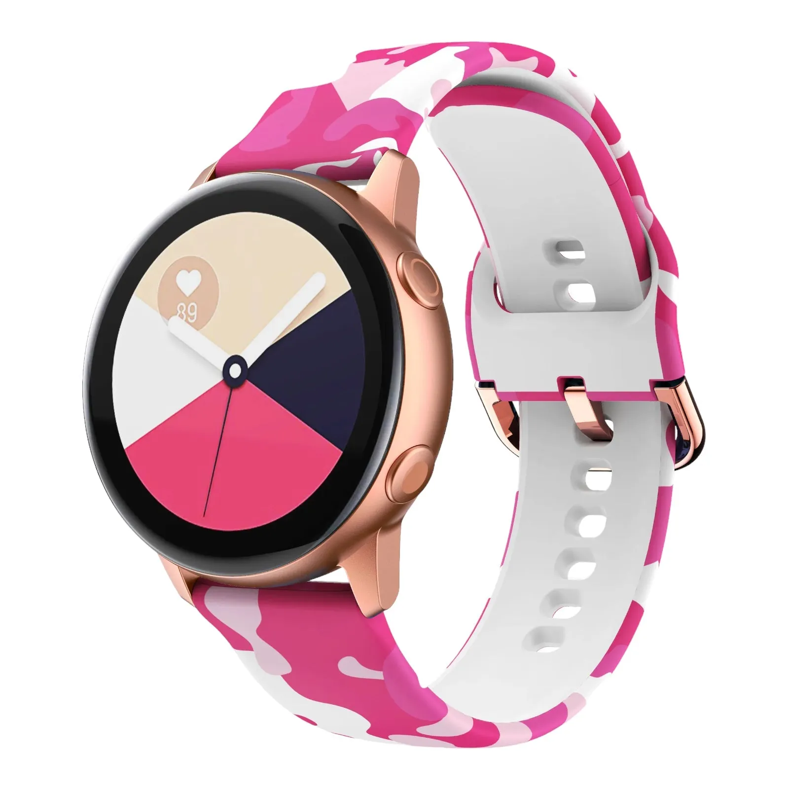 Silicone Pattern Watch Straps compatible with the Samsung Galaxy Watch 7 (40mm)