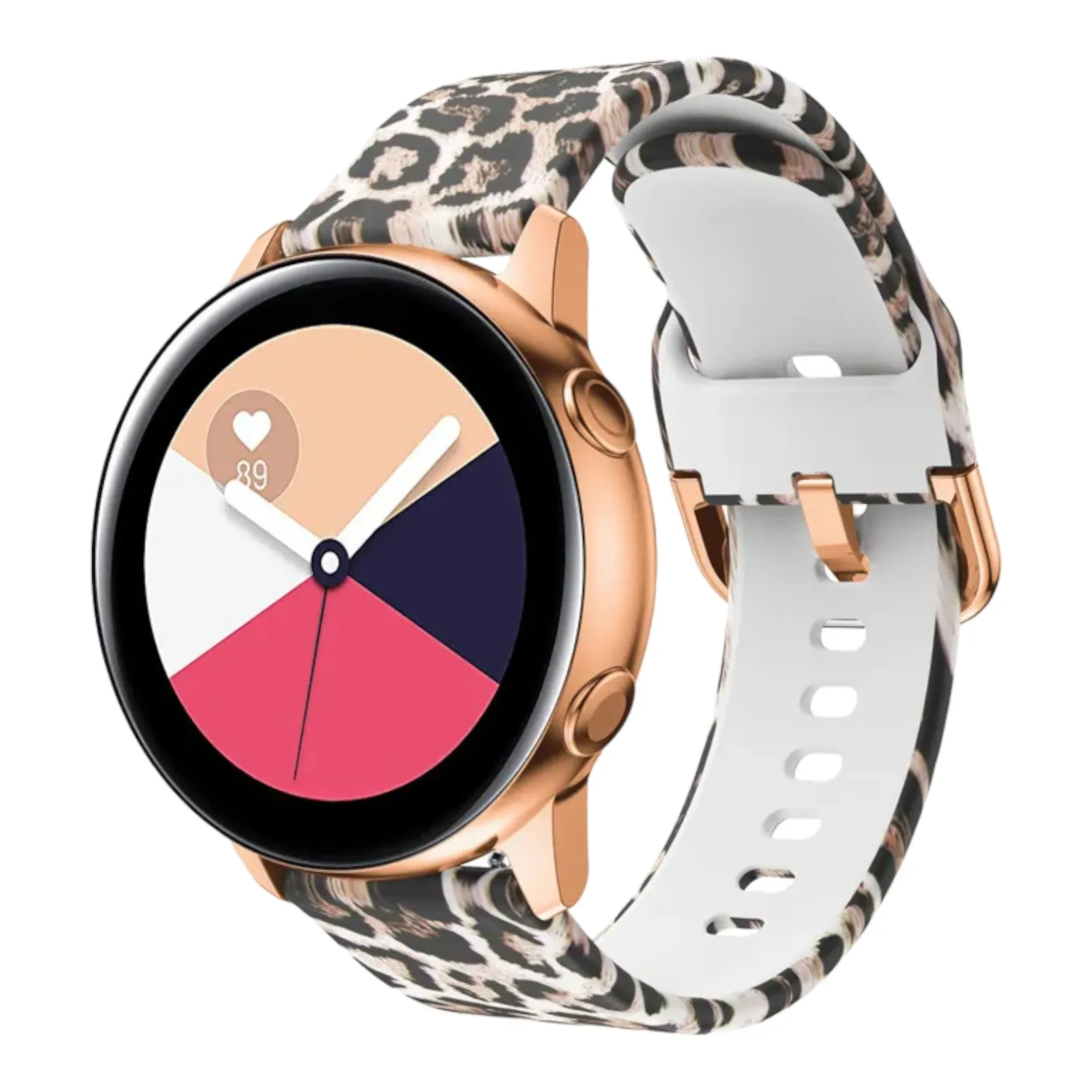 Silicone Pattern Watch Straps compatible with the Samsung Galaxy Watch 7 (40mm)