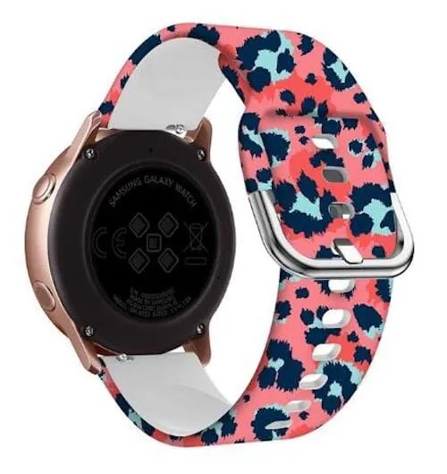 Silicone Pattern Watch Straps compatible with the Samsung Galaxy Watch 7 (40mm)