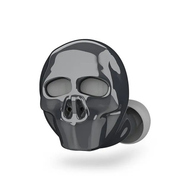 Skull Bone Bluetooth Earphone with Microphone Noise Cancelling Hi-Fi