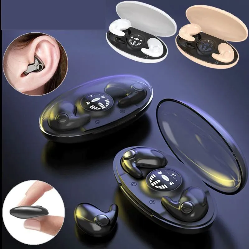 SMAXPro™ Sleep Invisible Bluetooth Earbuds: Mic Headset, Waterproof, Mini Wireless Earphones