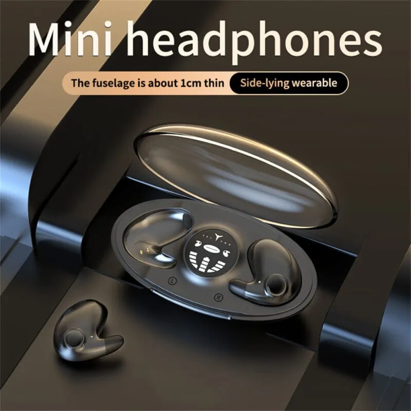 SMAXPro™ Sleep Invisible Bluetooth Earbuds: Mic Headset, Waterproof, Mini Wireless Earphones