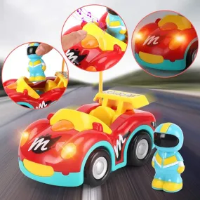 Space Cartoon Remote Control Car with Music and Lights