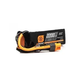 Spektrum 2200mAh 4S 14.8V Smart LiPo 30C; IC3 SPMX22004S30