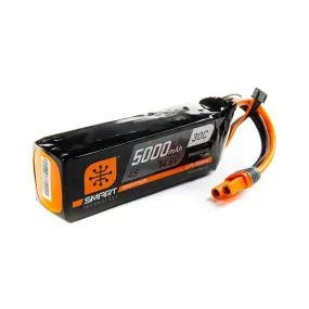 Spektrum 5000mAh 4S 14.8V Smart LiPo 30C; IC5 SPMX50004S30