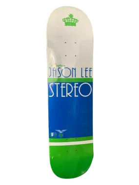 Stereo Jason Lee Co-Captain Blue/Green 8" Classic Skateboard Deck