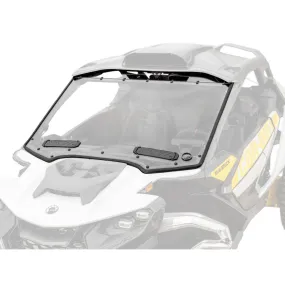 SuperATV Can-Am Maverick R Scratch-Resistant Vented Full Windshield