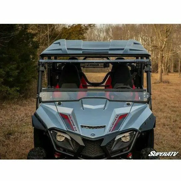 SuperATV Yamaha Wolverine X2 Scratch Resistant Flip Windshield