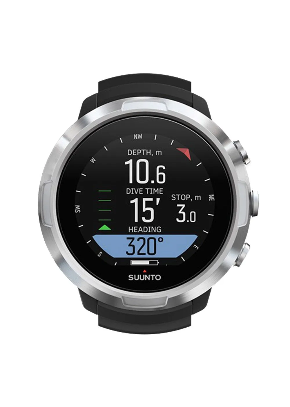 Suunto D5 Black / Silver with USB Cable Black