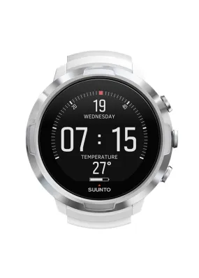 Suunto D5 White / Silver with USB Cable White