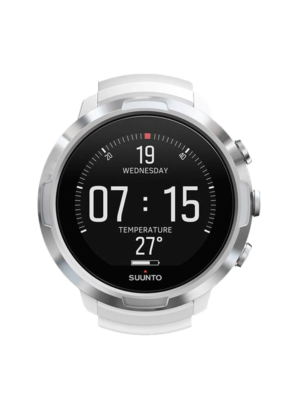 Suunto D5 White / Silver with USB Cable White