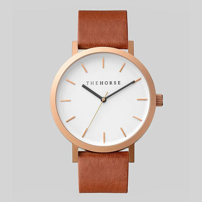 The Horse brand mesh watch simplicity classic wrist watch Fashion Casual Quartz Wristwatch high quality women watches