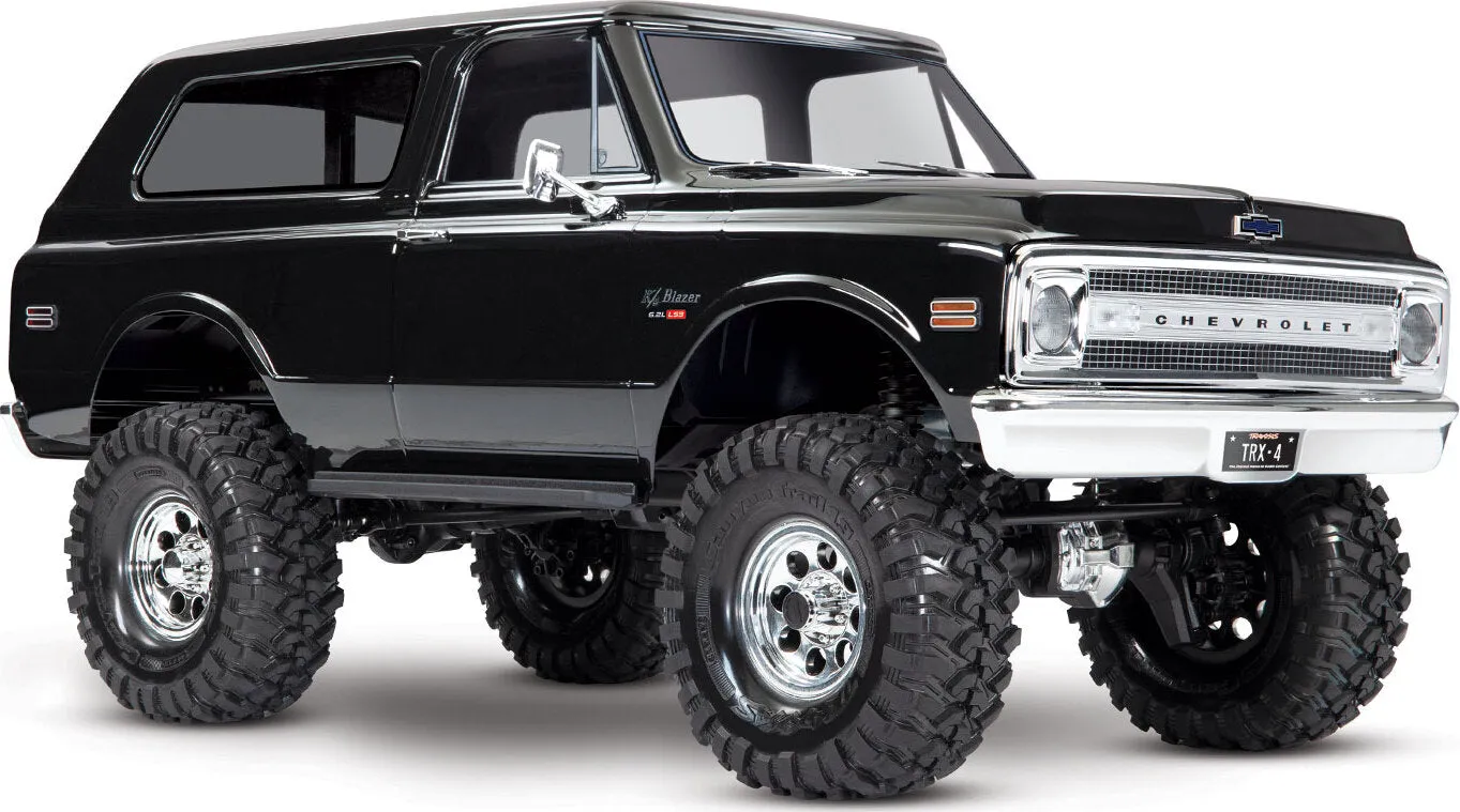 Traxxas 9112X Body Chevrolet Blazer (1969) complete (black) (includes grill side mirrors door handles windshield wipers front & rear bumpers decals)