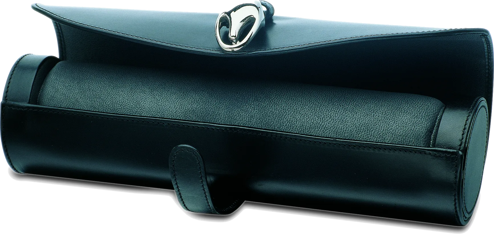 UNDERWOOD (LONDON) - Large Leather Watch Roll | UN205/BLK