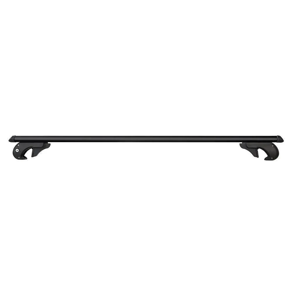 Universal Car Roof Rack 1200mm Cross Bars Aluminium Black Adjustable  Car 90kgs load Carrier