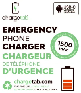 USB-C Emergency Charger