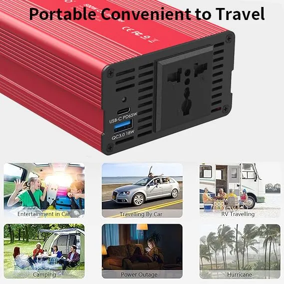 VANTRO Car Power Inverter 500W P4