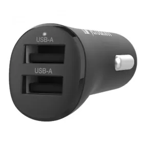 Verbatim Essentials Car Charger Dual Port 3.4A - Black