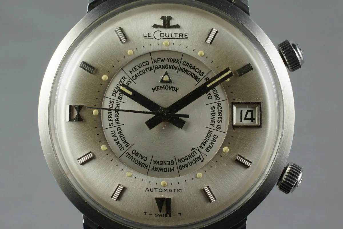 Vintage Jaeger-LeCoultre Memovox World Time