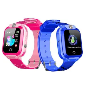 W01 Kids Smart Watch with Thermometer, SOS Call & Child Tracking