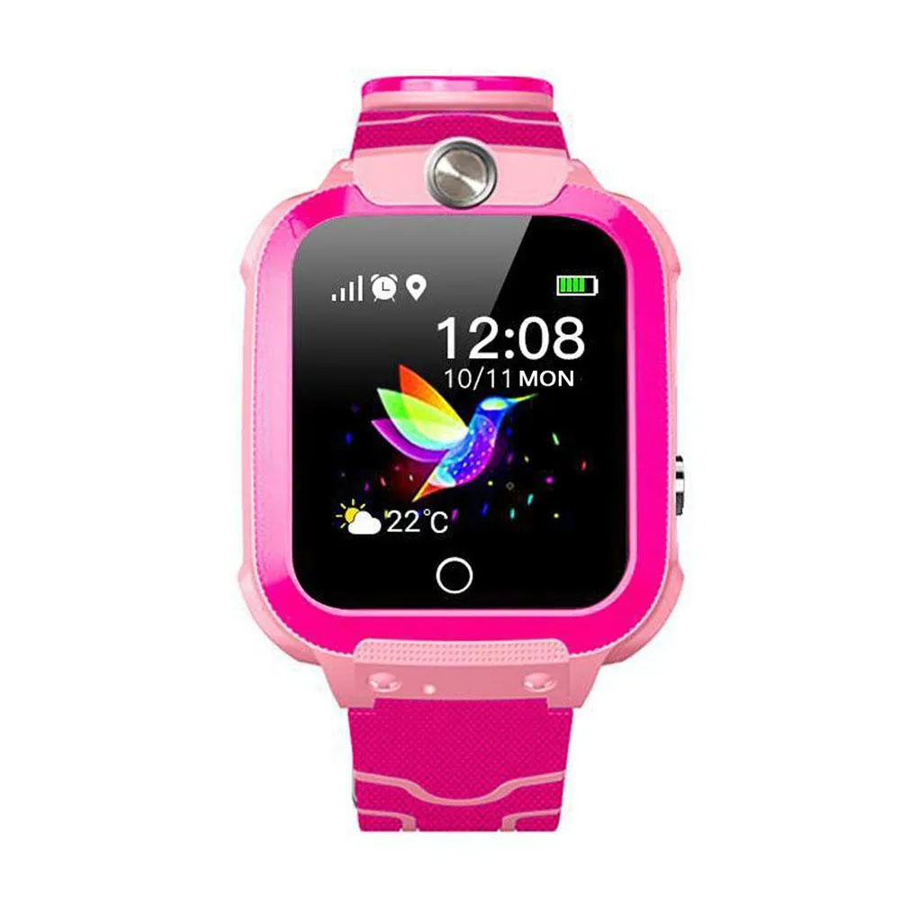 W01 Kids Smart Watch with Thermometer, SOS Call & Child Tracking