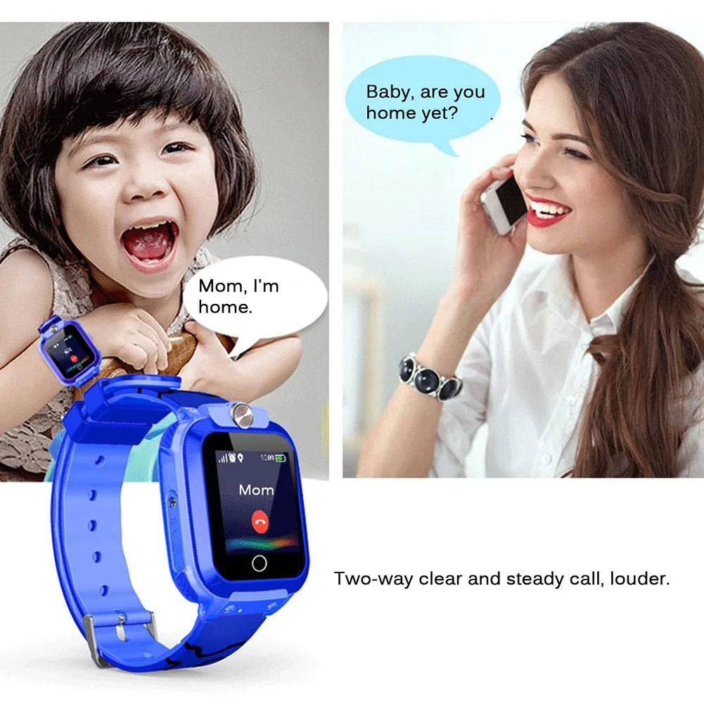 W01 Kids Smart Watch with Thermometer, SOS Call & Child Tracking