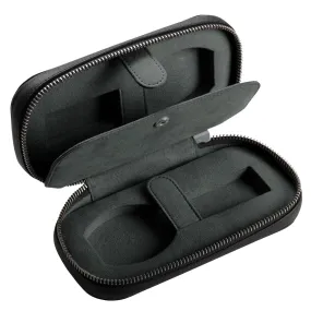 WatchGecko Dual Travel Watch Case  - Black