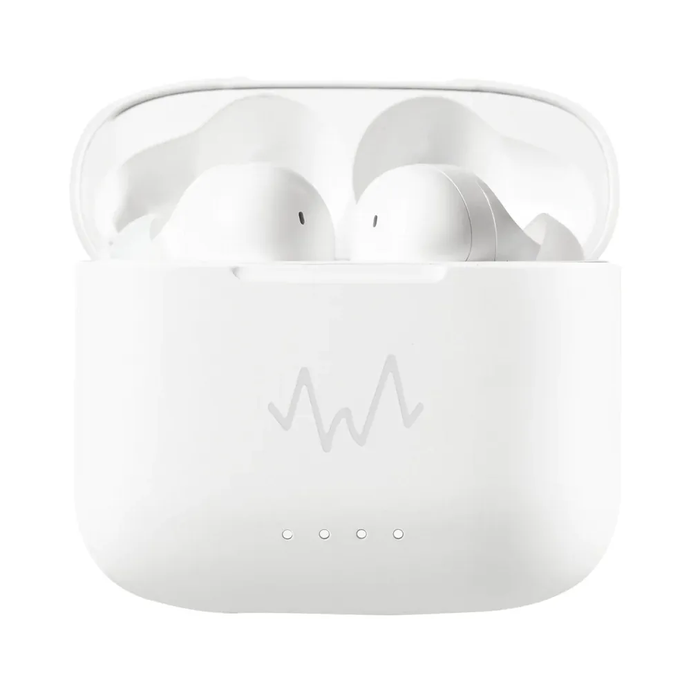 Wave Audio ANC True Wireless Bluetooth Earbuds Iso Elite Series (White)