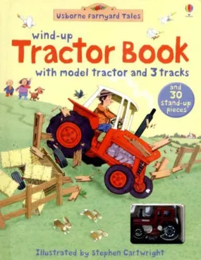 Wind-Up Tractor Book Hardcover Book