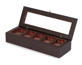 Wolf - WM Brown 5-Unit Watch Box | 800672