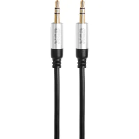 XCD Essentials Slim Head Stereo 3.5mm Audio Cable 1.5m V2